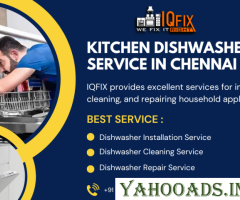 Dishwasher Installation, Cleaning And Repair Services In Chennai - IqFix - 1