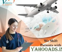 Take Vedanta Air Ambulance Services in Ranchi with the Best Doctor Team