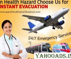 Hire Panchmukhi Air Ambulance Services in Ranchi with Experienced Medical Crew - 1