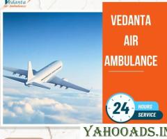 Choose Vedanta Air Ambulance in Kolkata with Credible Medical Amenities - 1