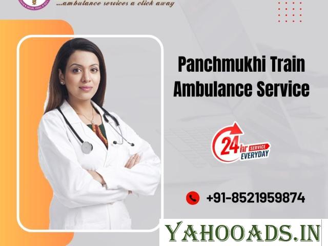 Utilize Authentic Ventilator Setup panchmukhi Train Ambulance Service in Raipur - 1