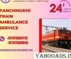 Bed-to-Bed Patient Transfer by Panchmukhi Train Ambulance Service in Lucknow