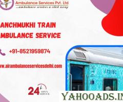 Use Unique ICU Setup by Panchmukhi Train Ambulance Service in Mumbai - 1