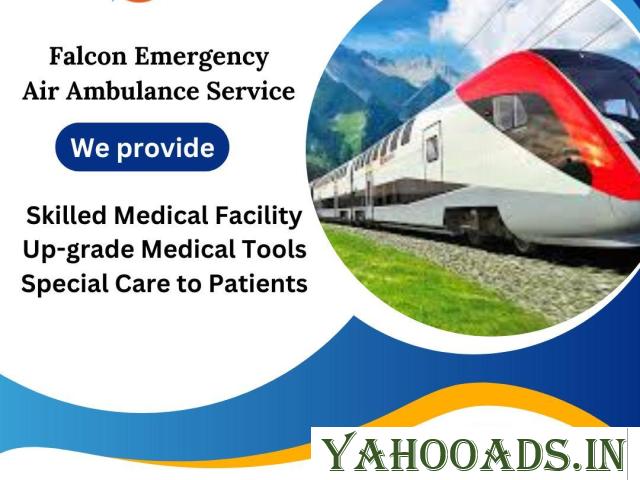 Avail of Train Ambulance Services in Patna by Falcon Emergency with Full Medical support - 1