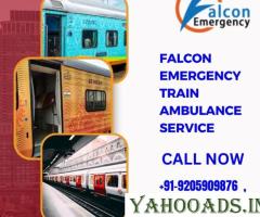 Choose Falcon Emergency Train Ambulance Services in Raipur with a state-of-the-art ICU Setup - 1