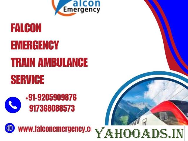 Select Falcon Emergency Train Ambulance Services in Jaipur with a Medical Device at a Low Fee - 1
