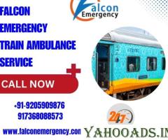 Gain Falcon Emergency Train Ambulance Services in Nagpur with a High-tech Medical Care - 1