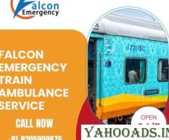 Pick a Modern ICU Setup from Falcon Emergency Train Ambulance Services in Dibrugarh