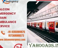 Utilize Train Ambulance Service in Jaipur by Falcon Emergency with full medical Service