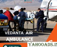 Select The Top Sought Transportation Through Vedanta Air Ambulance Service in Jammu - 1