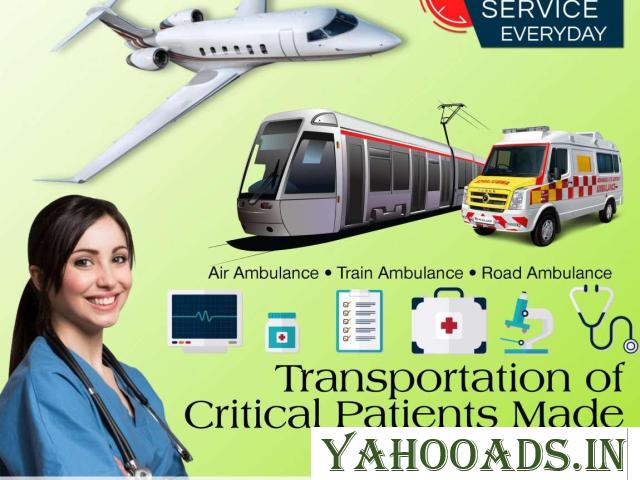 Hire Panchmukhi Air Ambulance Services in Jamshedpur with Fabulous Medical Support - 1