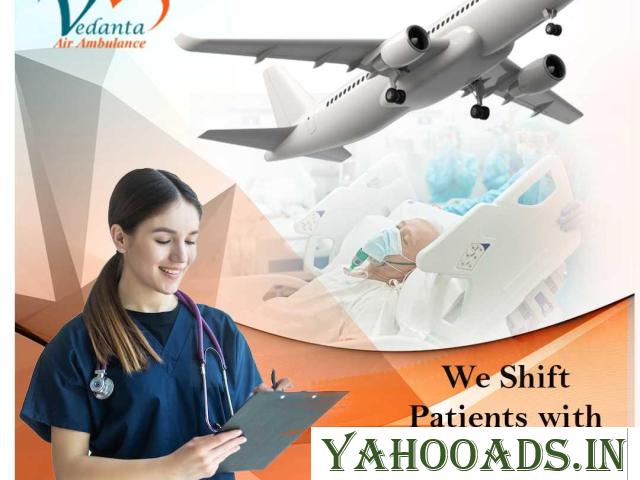 Select Amazing Vedanta Air Ambulance Service in Ranchi for Comfortable Patient Transfer - 1