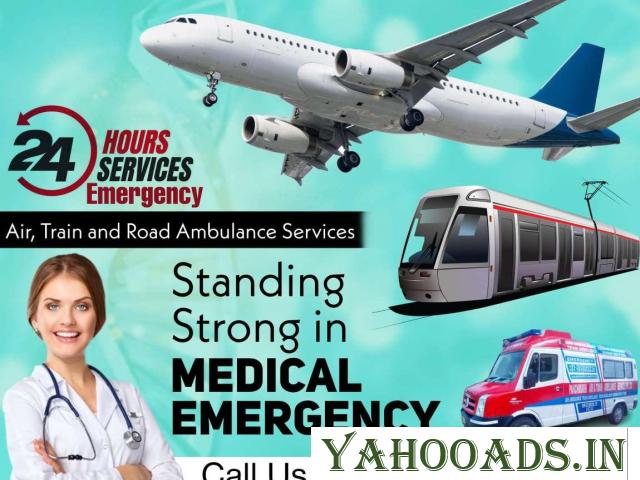 Choose Panchmukhi Air Ambulance Services in Guwahati with Healthcare Crew - 1