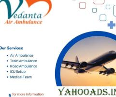 Book Vedanta Air Ambulance in Patna with the Latest Medical Amenities - 1