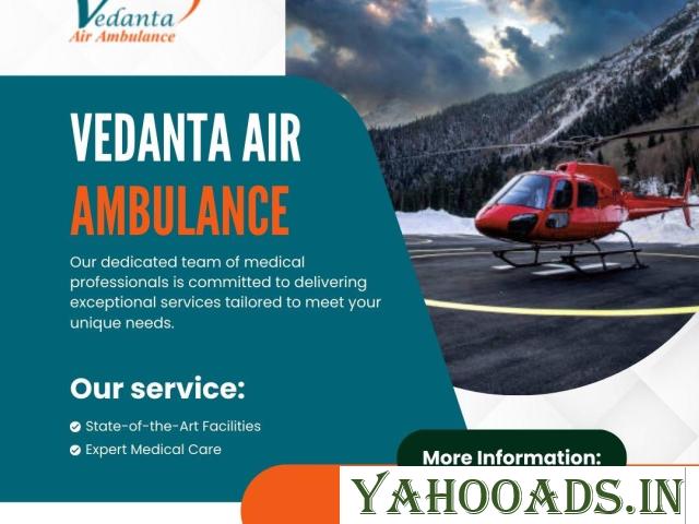 Hire Top Rated Transport in Udaipur Through Vedanta Air Ambulance Service - 1