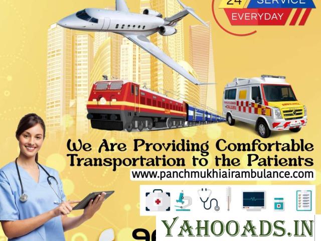 Use Modernized Panchmukhi Air Ambulance Services in Kanpur with Medical Experts - 1