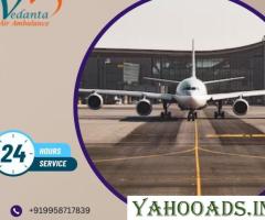 Hire Life-care Vedanta Air Ambulance from Bhopal with PICU Futures