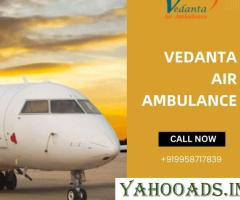 Hire Modern Vedanta Air Ambulance from Mumbai for the Advanced ICU Setup