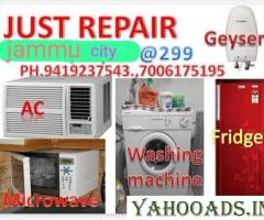 Servicing and repairing home appliances