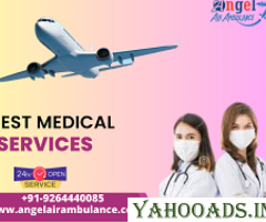 Use Angel Air Ambulance Service in Muzaffarpur With Proper Medical Setup - 1