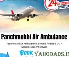 Take on Rent Panchmukhi Air Ambulance Service in Raipur for Patients Shifting